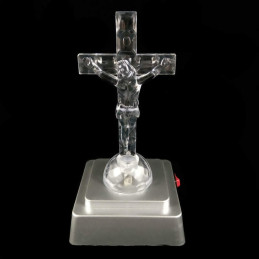 Obiecte bisericesti | Cruce cu led din plastic | 5308
