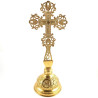Obiecte bisericesti | Cruce binecuvantare din metal auriu | 5319