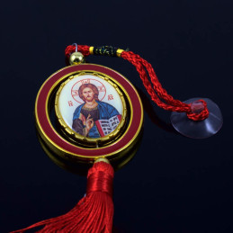 Obiecte bisericesti Medalion auto oval din plastic Ventani 2507