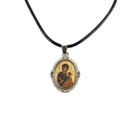 Obiecte bisericesti | Colier medalion Icoana Maicii Domnului | 1812