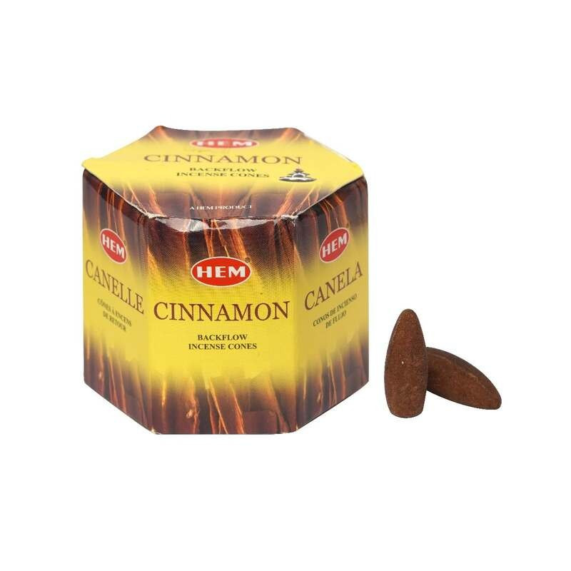 Conuri parfumate Hem Cinnamon Backﬂow Cone Hem cutie 40 conuri| Conuri back flow Hem India