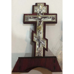 Obiecte bisericesti | Cruce pentru masa din lemn | 5343
